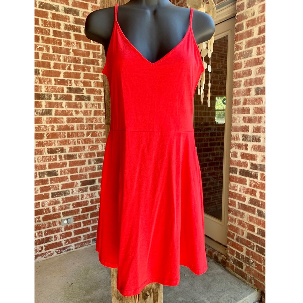 H&M red sundress